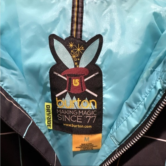 BURTON WOMENS ELEVATION DRY RIDE JACKET, Medium - Picture 2 of 10